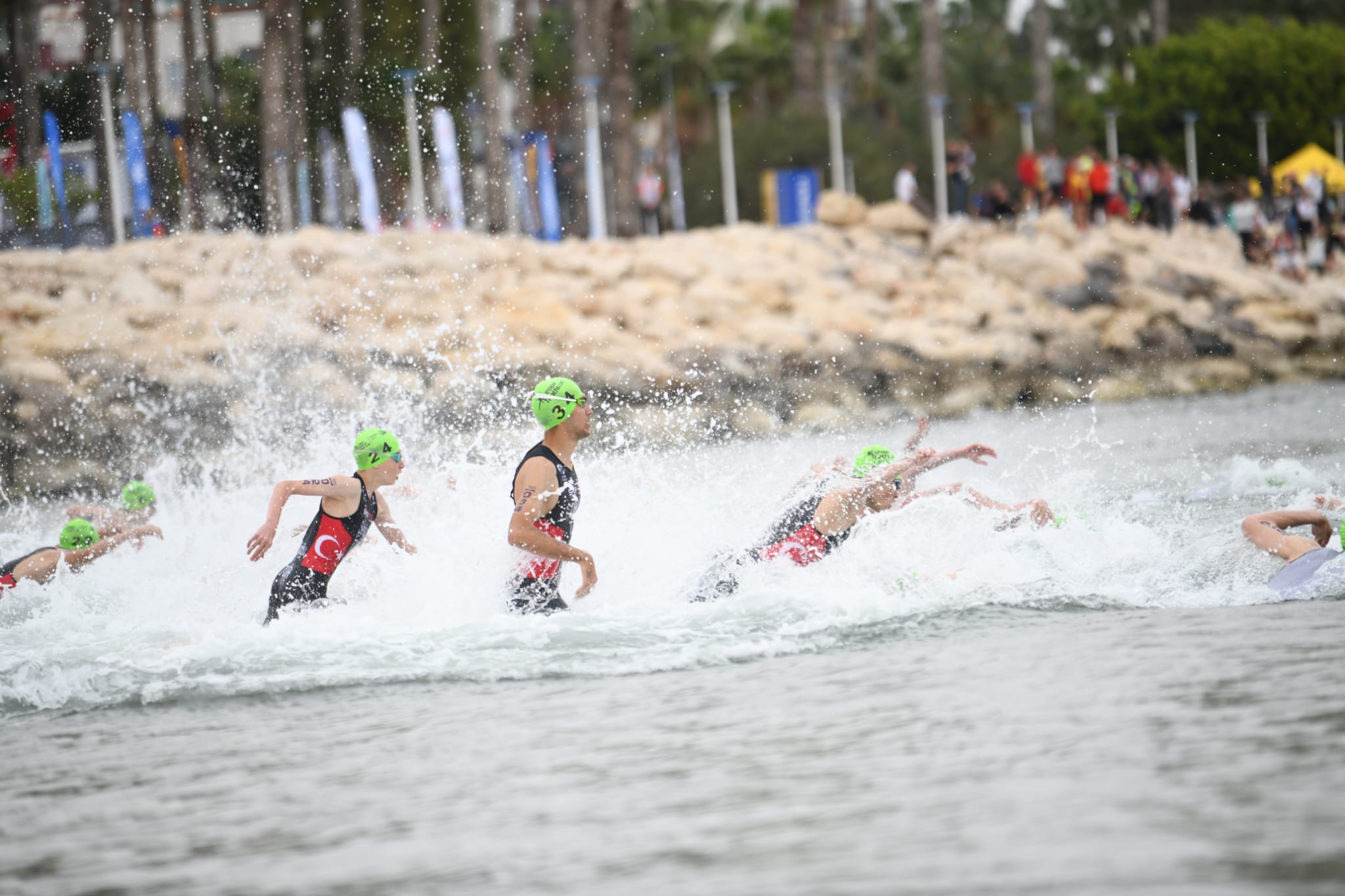 5. Yenişehir Triatlonu’nda ilk gün yarışları nefes kesti 