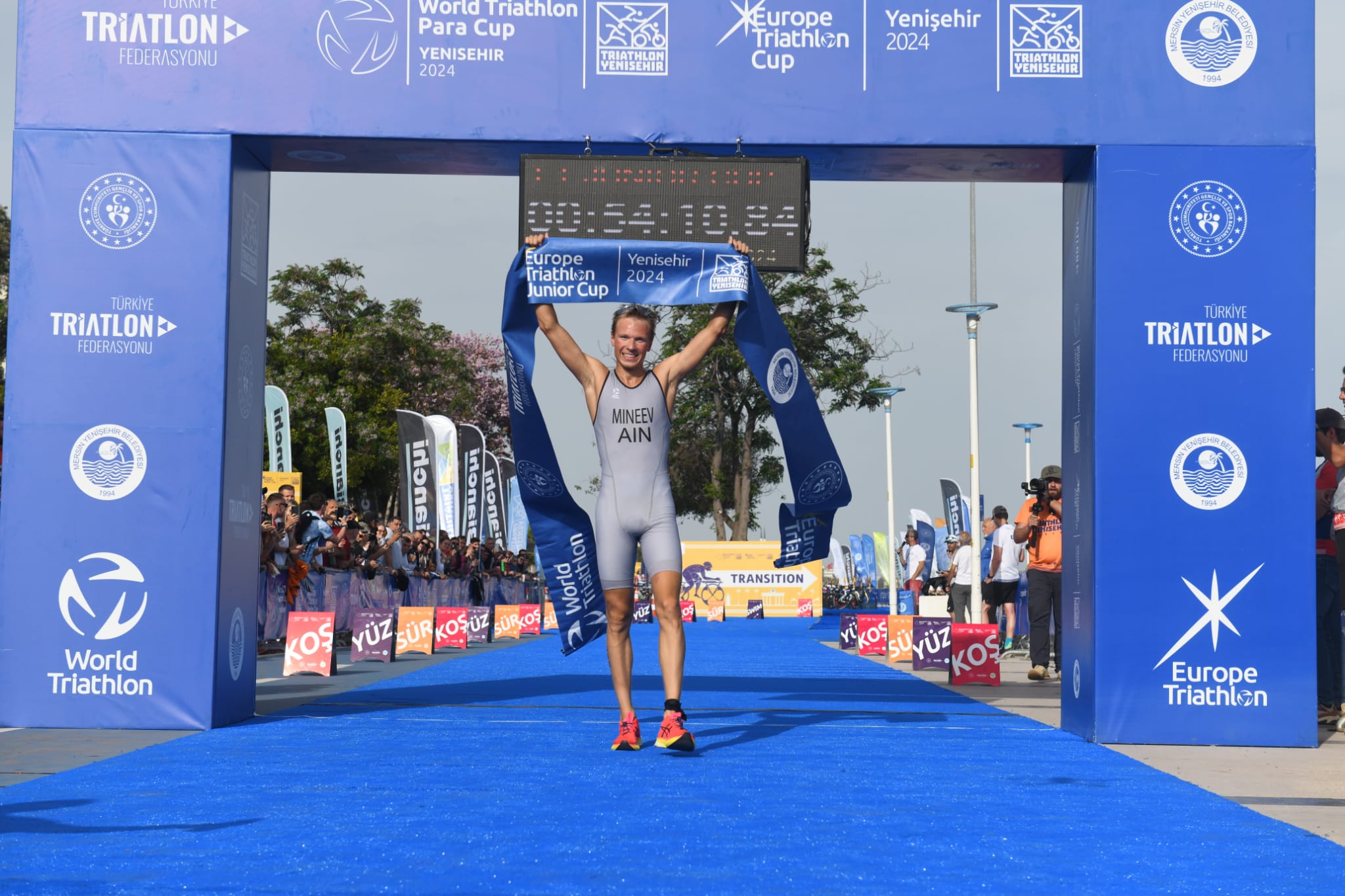 5. Yenişehir Triatlonu’nda ilk gün yarışları nefes kesti 