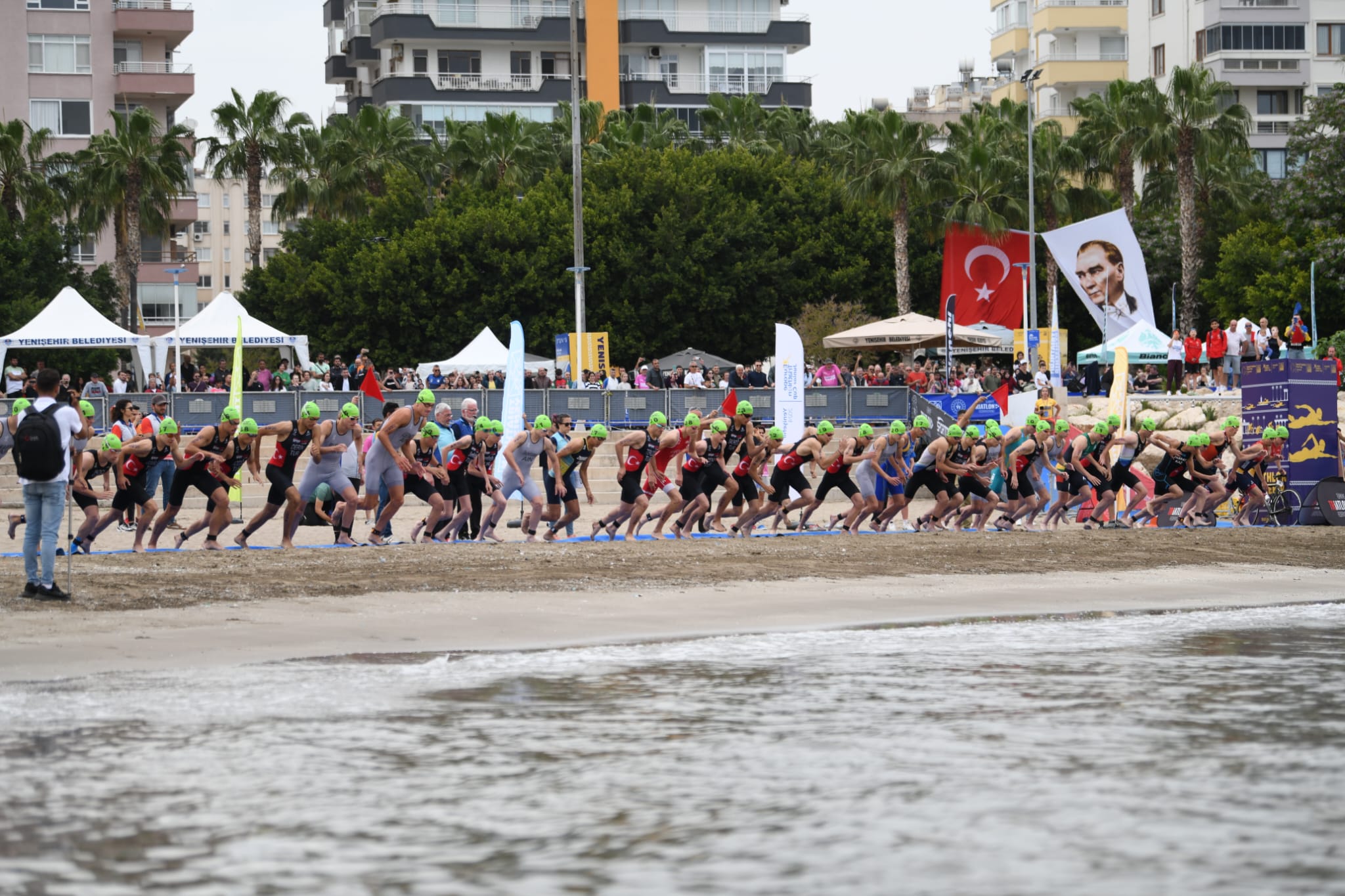 5. Yenişehir Triatlonu’nda ilk gün yarışları nefes kesti 